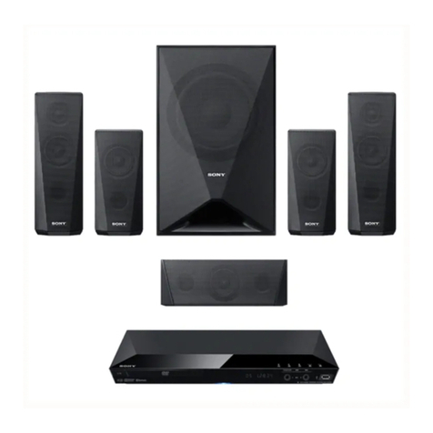 Sony DAV-DZ350 User manual Sony DAV-DZ350 User manual