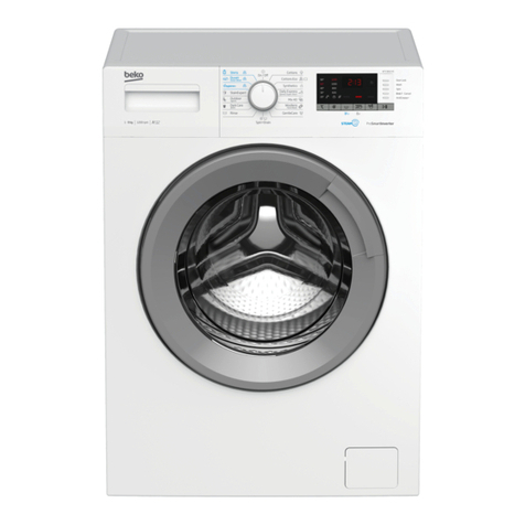 Beko WTV 9612 XS User manual Beko WTV 9612 XS User manual