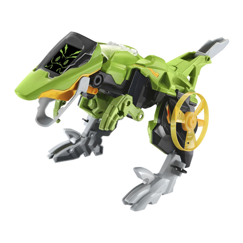 V-tech Switch & Go Velociraptor Jet User manual