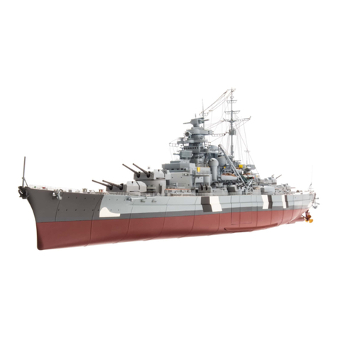Hachette Agora Models BISMARCK Build instructions