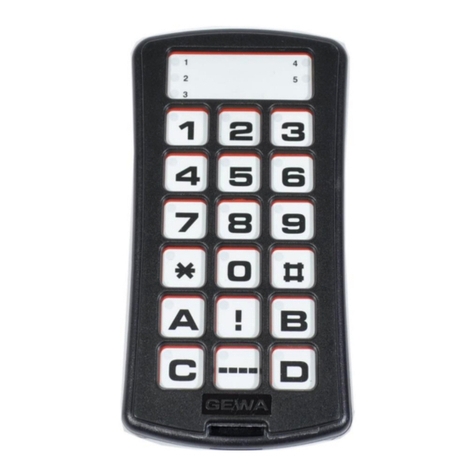 Abilia Gewa Control 18 manual