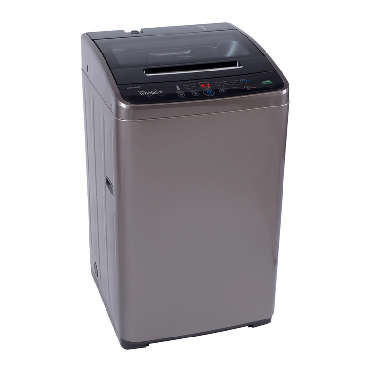 Whirlpool LSP880GP Service manual