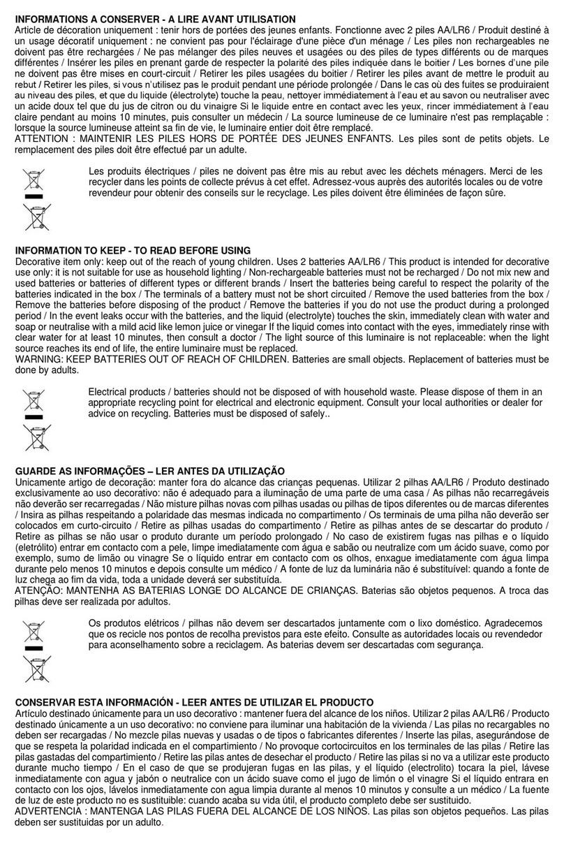 Hesperide 173279 manual