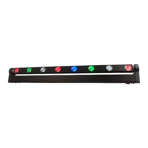 ADJ SWEEPER BEAM QUAD LED User manual