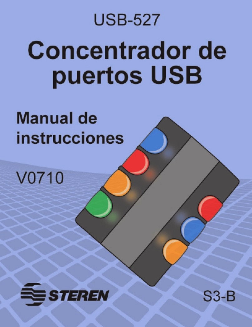 Steren USB-527 instruction manual