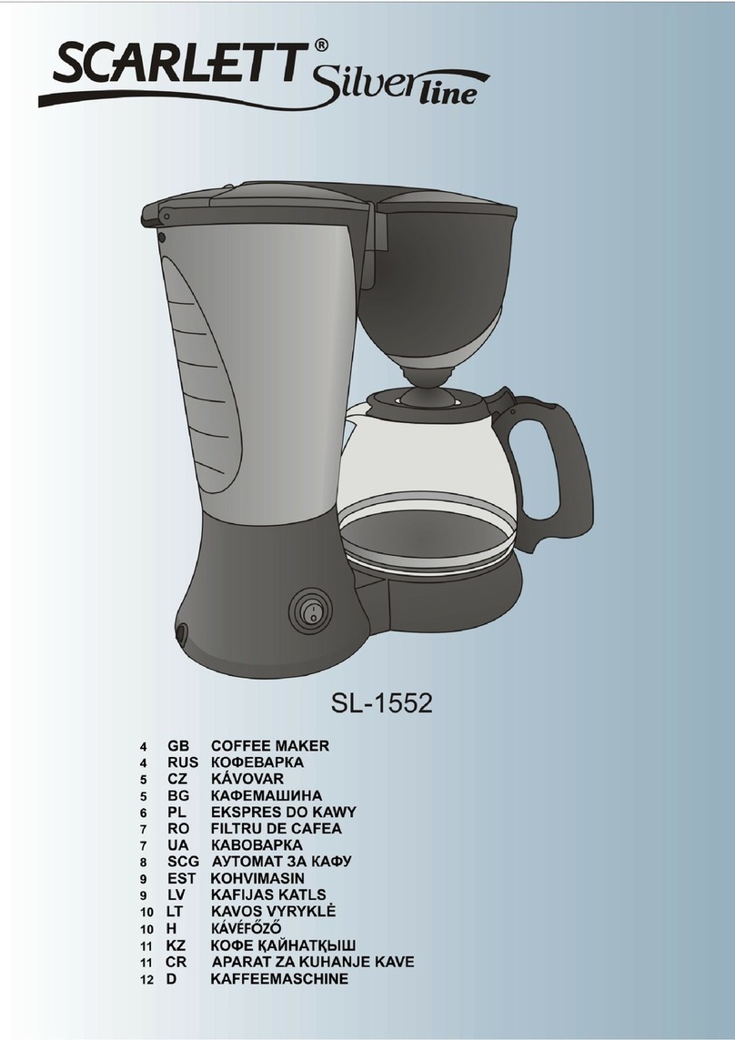 Scarlett Silver Line SL-1552 instruction manual Scarlett Silver Line SL-1552 instruction manual