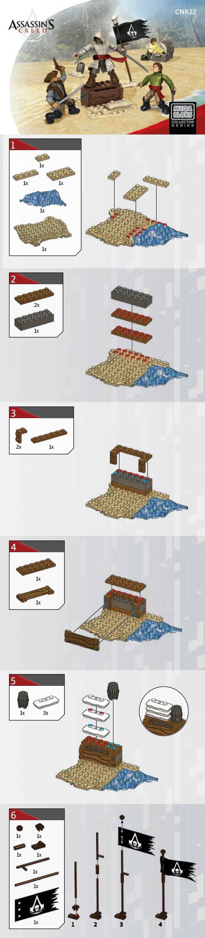 Mega Bloks Collector Series User manual