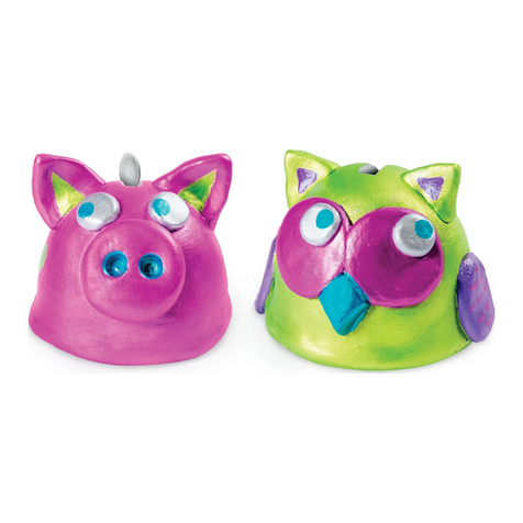 Spinmaster Pottery Cool Blingy Banks Tirelires User manual