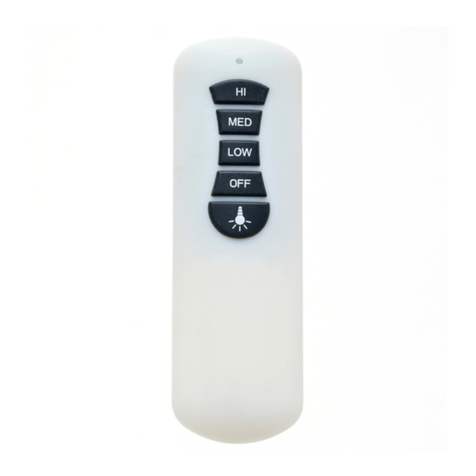 Deka FANREMOTEWH User manual