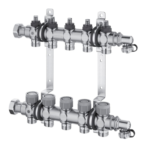 oventrop Multidis SFQ Installation and operating instructions for the specialised installer