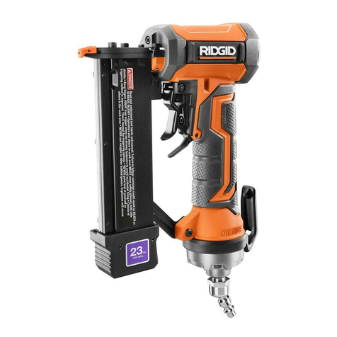 RIDGID R138HPF Operator's manual