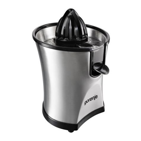 Gorenje CJ 85 E User manual