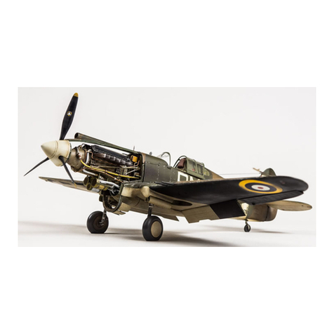Eduard P-40B Tomahawk landing flaps User manual