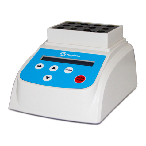Hygiena INCUBATOR Operation manual