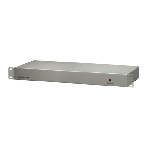 Videotec SM84A User manual