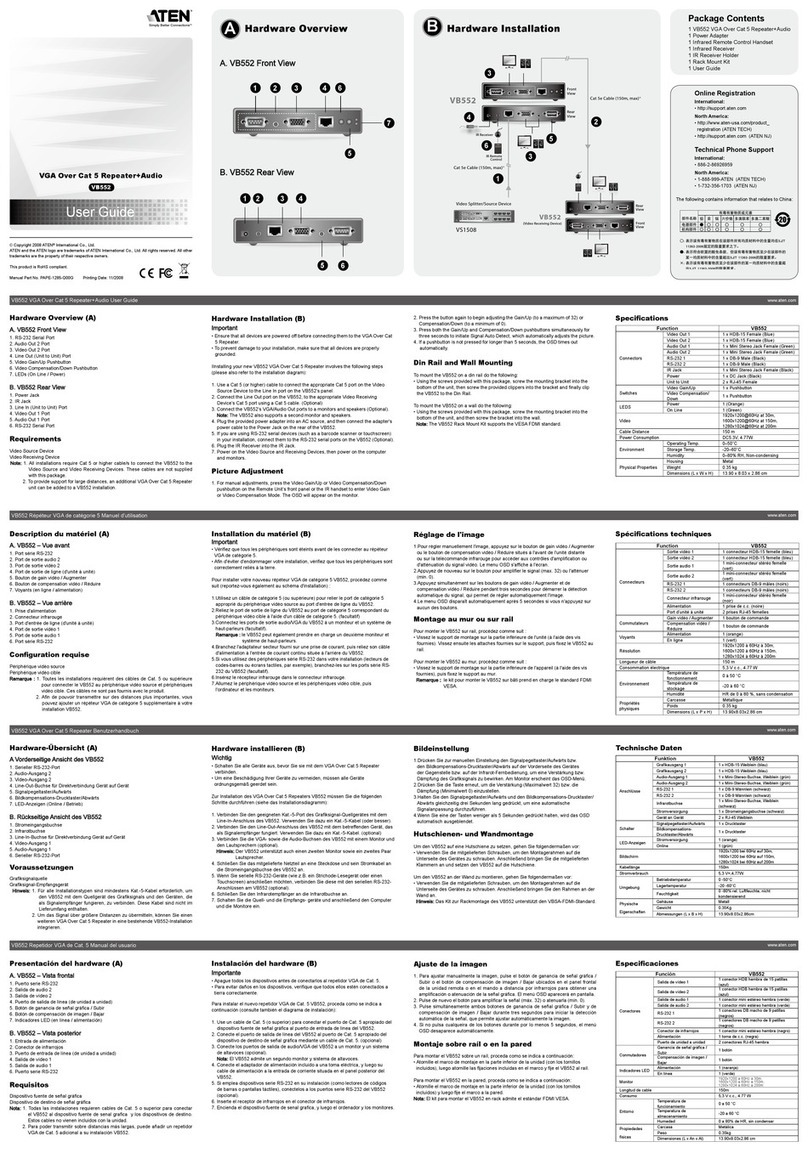 ATEN VB552 user guide