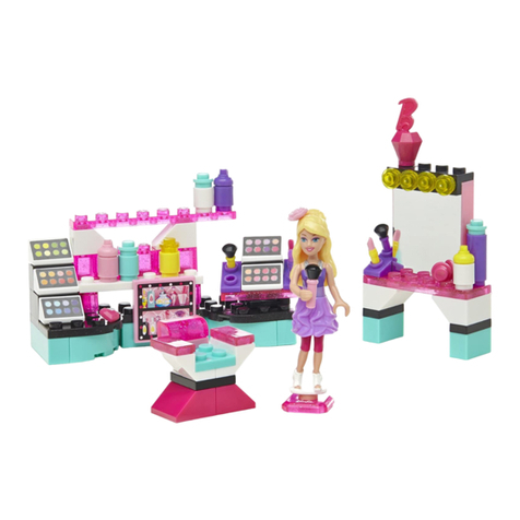 Mega Bloks Barbie Build'n Play Beauty Kiosk manual Mega Bloks Barbie Build'n Play Beauty Kiosk manual