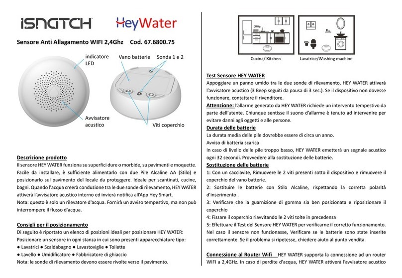 iSNATCH HeyWater 67.6800.75 instruction manual