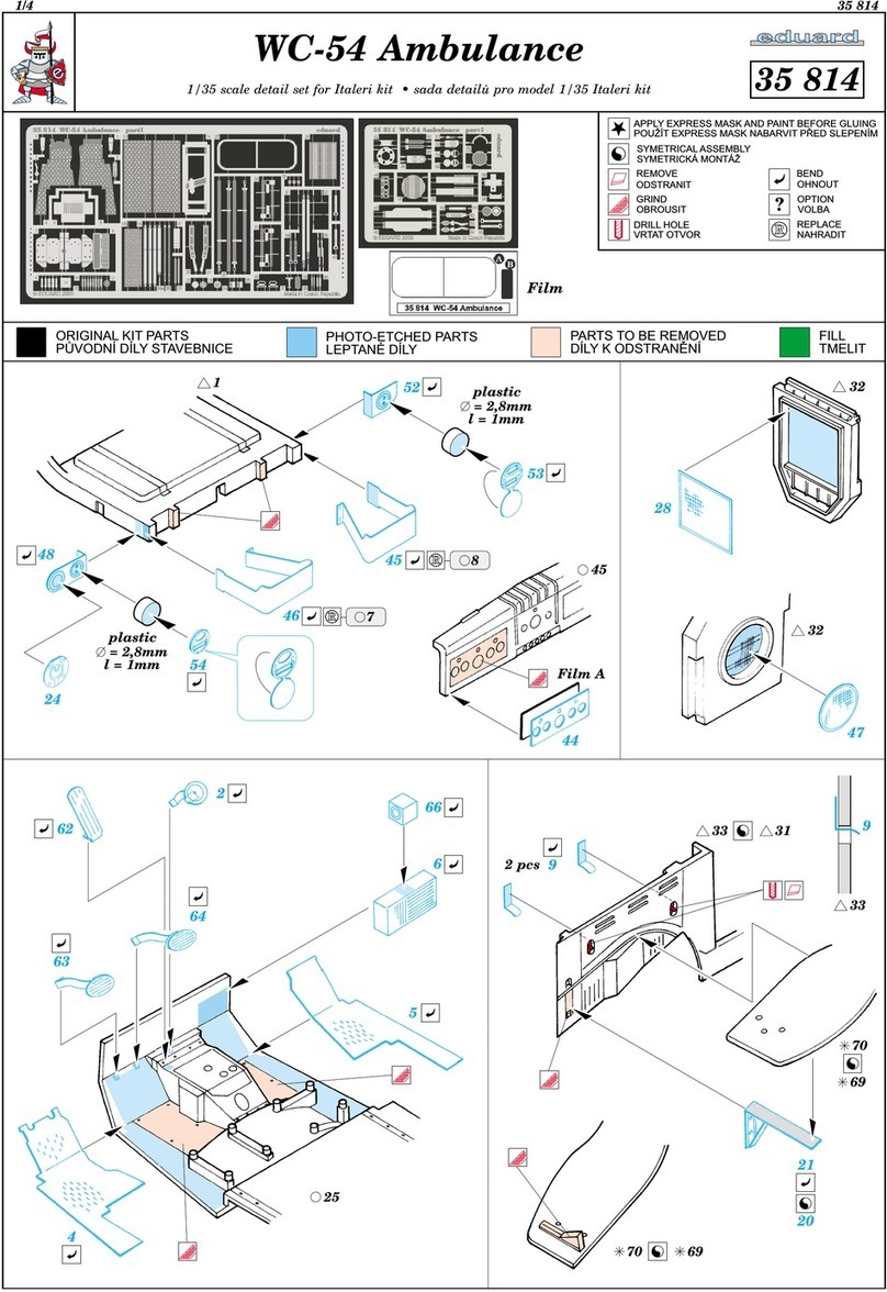 Eduard WC-54 Ambulance User manual Eduard WC-54 Ambulance User manual