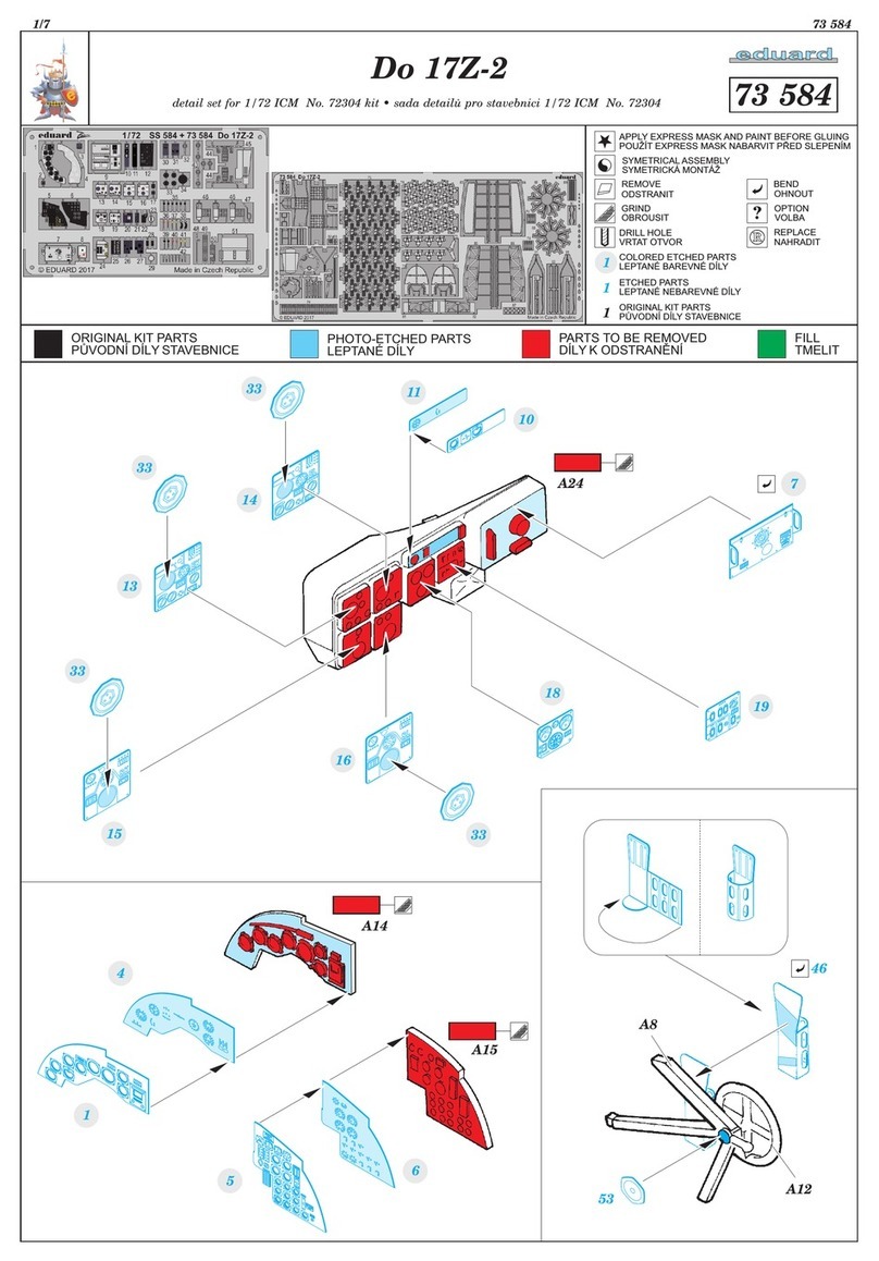 Eduard Do 17Z-2 User manual