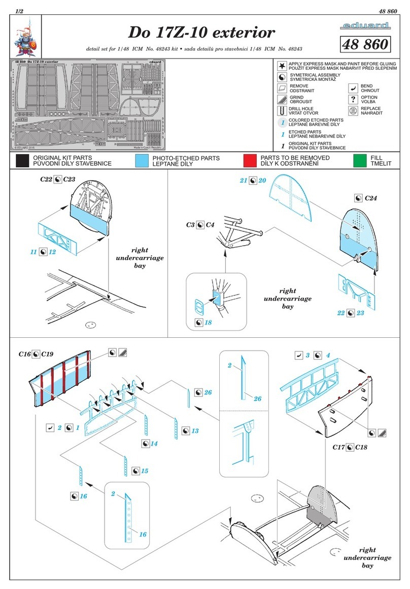 Eduard Do 17Z-10 exterior User manual