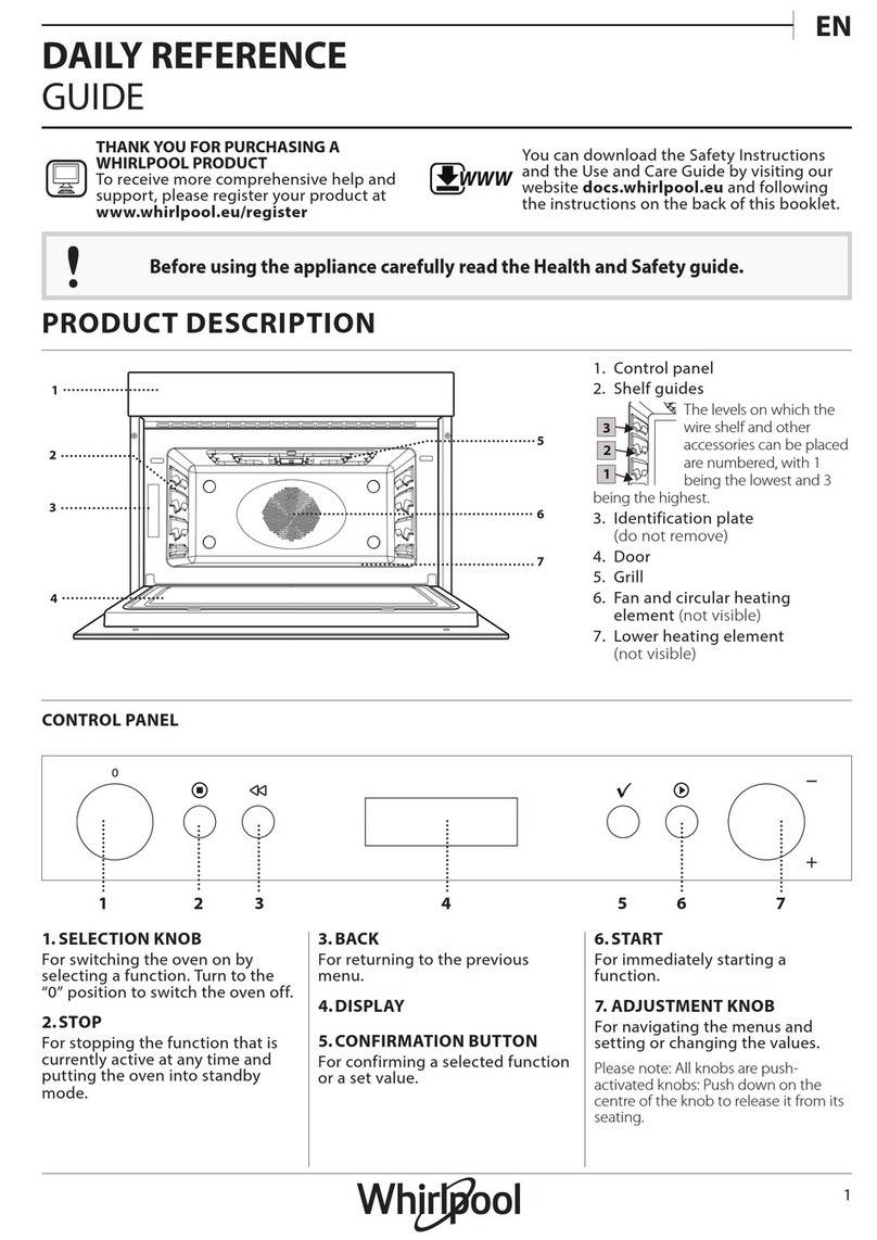 Whirlpool AMW 825-IX Daily reference guide