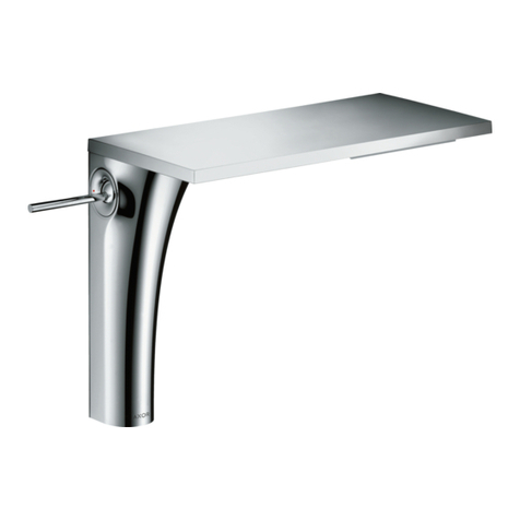 Hans Grohe Axor Massaud 18020000 Instructions for use/assembly instructions Hans Grohe Axor Massaud 18020000 Instructions for use/assembly instructions