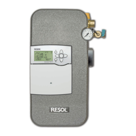 Resol FlowSol B HE WMZ User manual