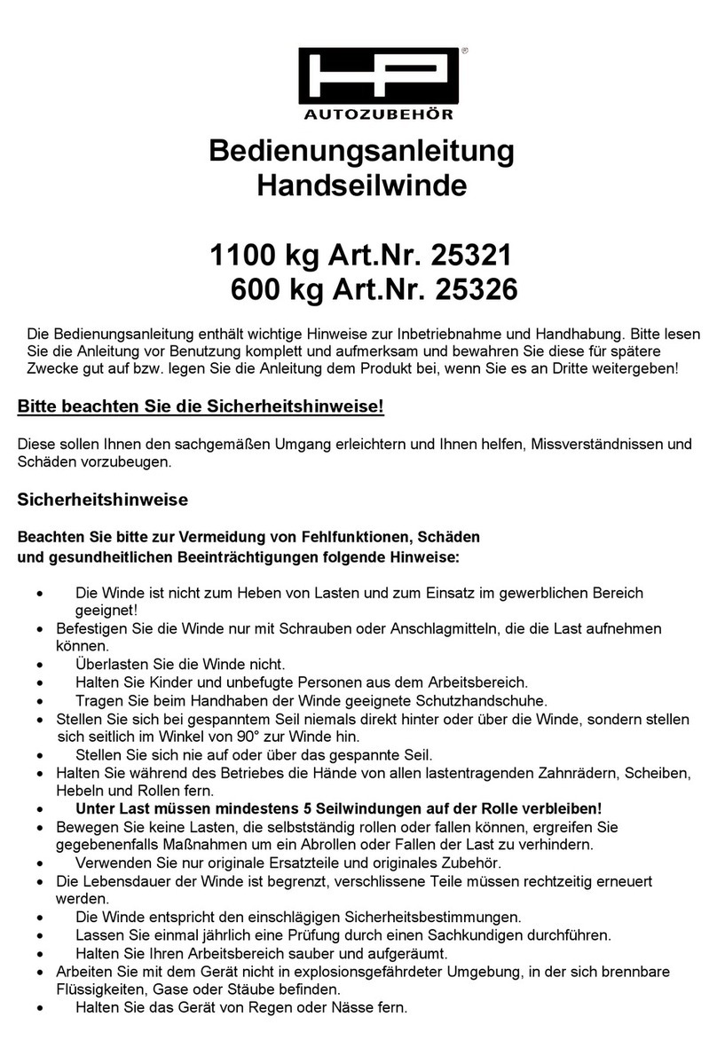 HP Autozubehor 25321 instruction manual