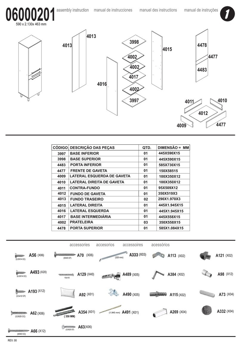 Zanzini 06000201 User manual Zanzini 06000201 User manual