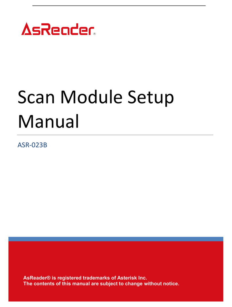 Asterisk AsReader ASR-023B Setup manual Asterisk AsReader ASR-023B Setup manual