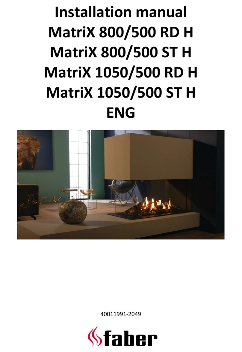 Faber MatriX 800/500 RD H User manual