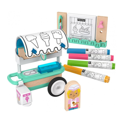 Fisher-Price Wonder Makers Ice Cream Cart User manual Fisher-Price Wonder Makers Ice Cream Cart User manual