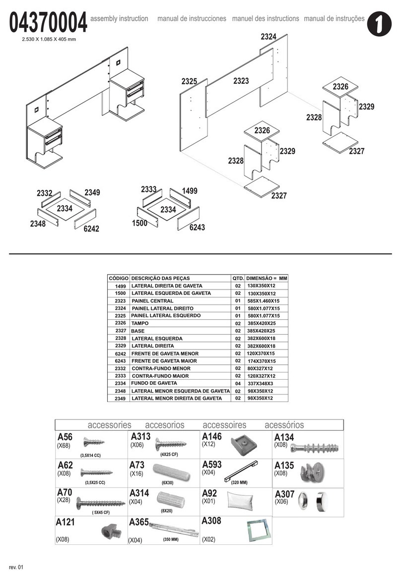 Zanzini 04370004 Assembly instructions