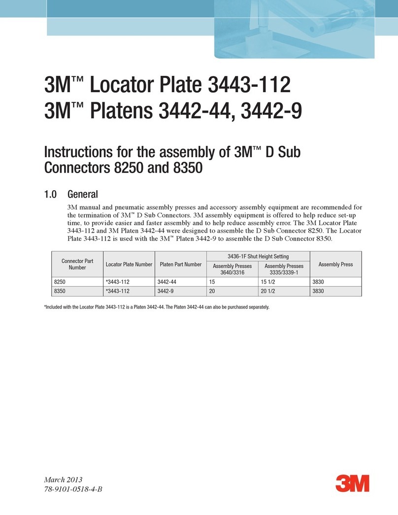 3M 8250 Assembly instructions