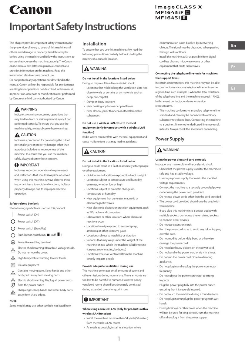 Canon MF1644iF User manual