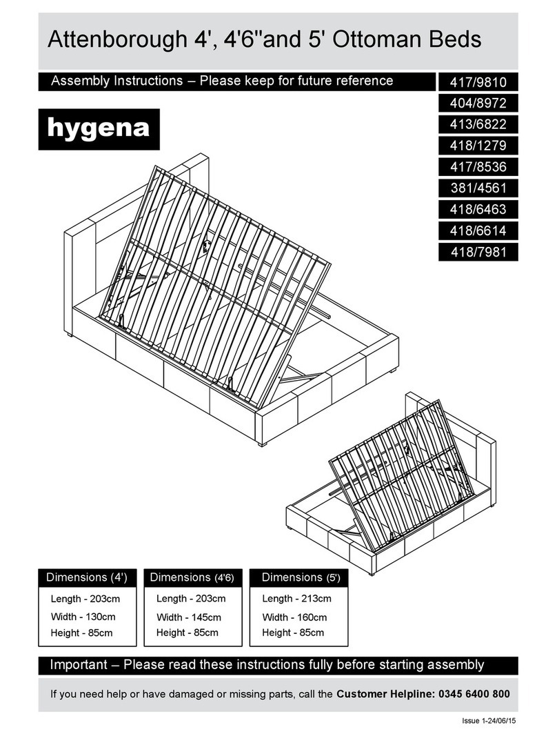 hygena 417/9810 Assembly instructions