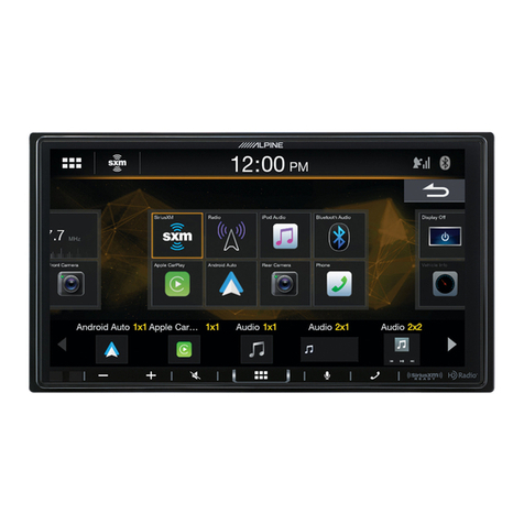 Alpine i407-WRA-JL installation manual
