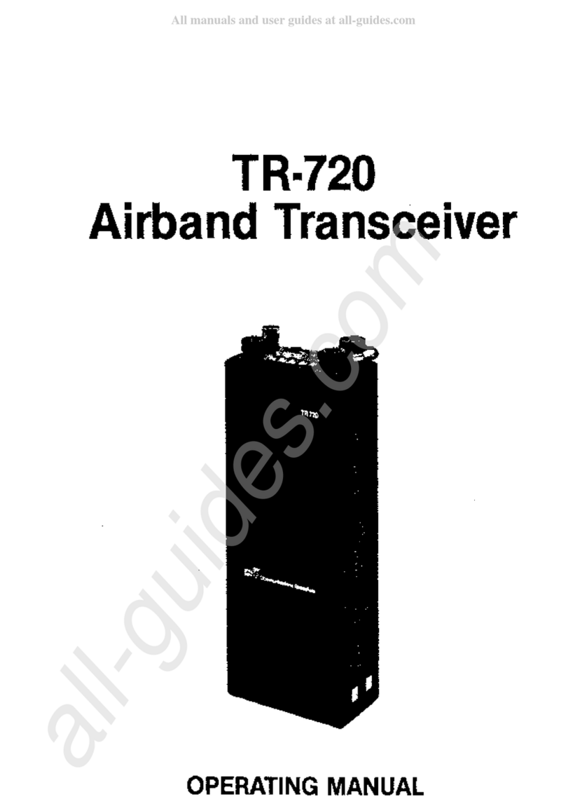 AOR TR-720 operating manual