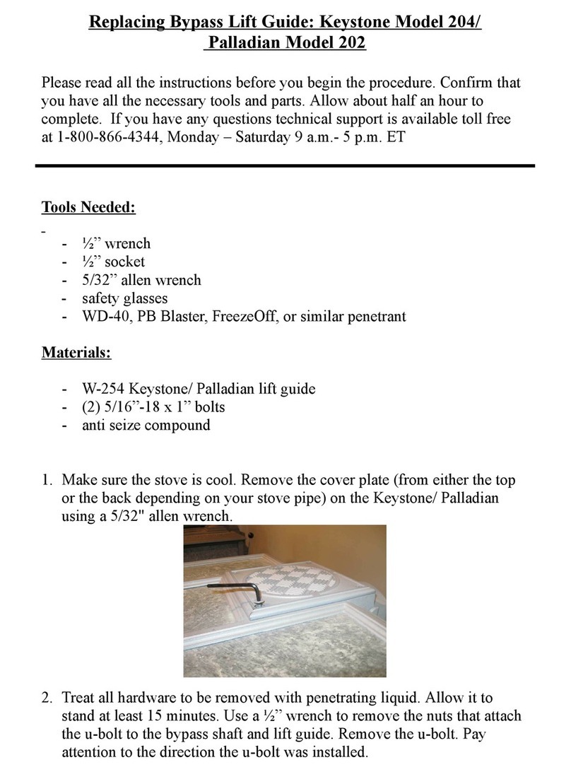 Woodstock Soapstone KEYSTONE 204 User manual