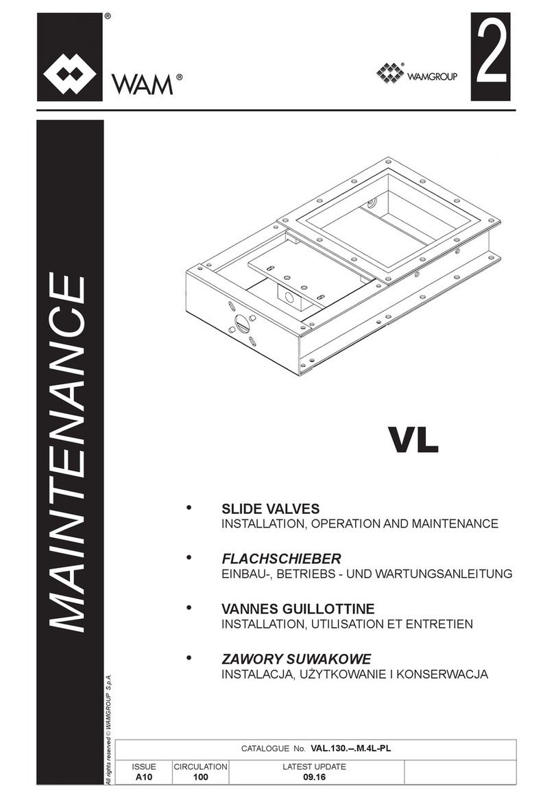 WAMGROUP VL Series Installation, operation and maintenance