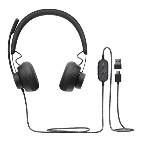Logitech Zone Wired User manual