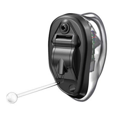 Starkey Evolv AI CIC quick start guide