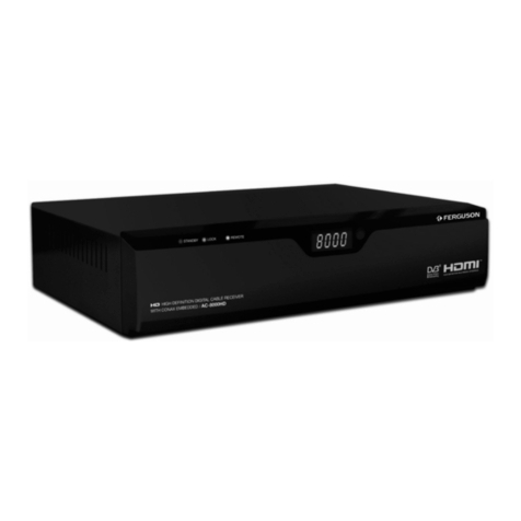 Ferguson AC-8000PVR User manual