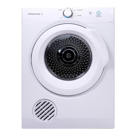 Philco PDV556HQWA User manual