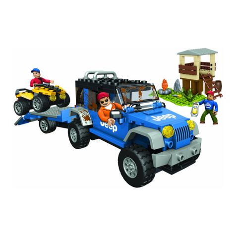 Mega Bloks Jeep Forest Expedition manual