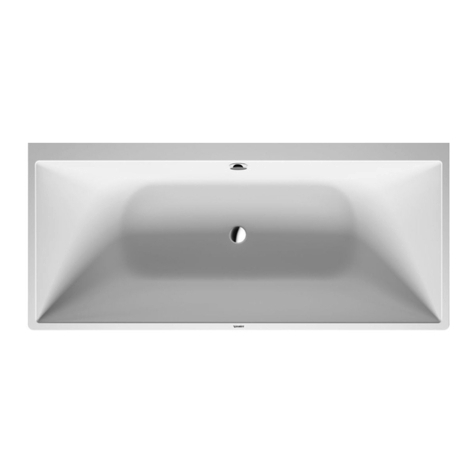 DURAVIT DuraSquare User manual DURAVIT DuraSquare User manual
