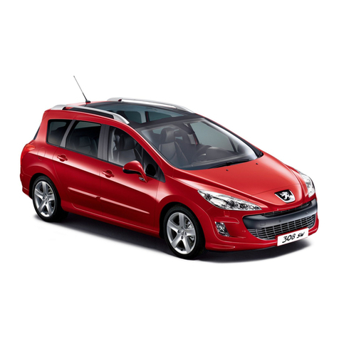 PEUGEOT 308 SW 2009 User manual