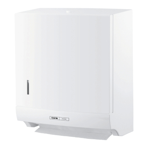 CWS Paradise Paper Slim Installation and operating instructions