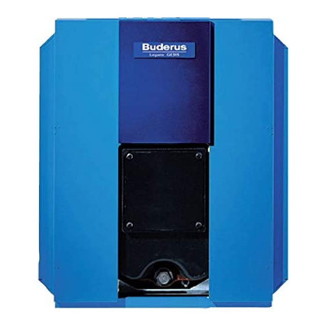 Buderus Logano G315 User manual Buderus Logano G315 User manual